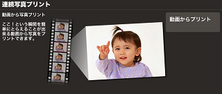 デジカメ動画の連続写真